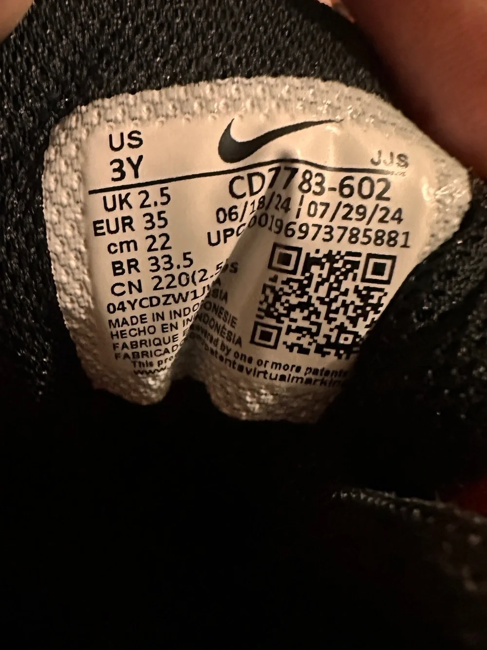 Kids 3Y Nike Court Borough Mid 2 Air Dunks